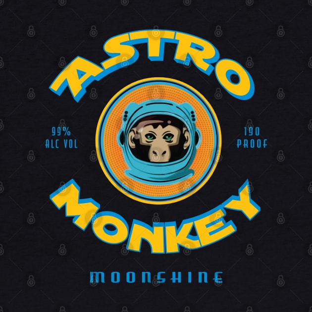 Astro Monkey Moonshine by Fuckinuts